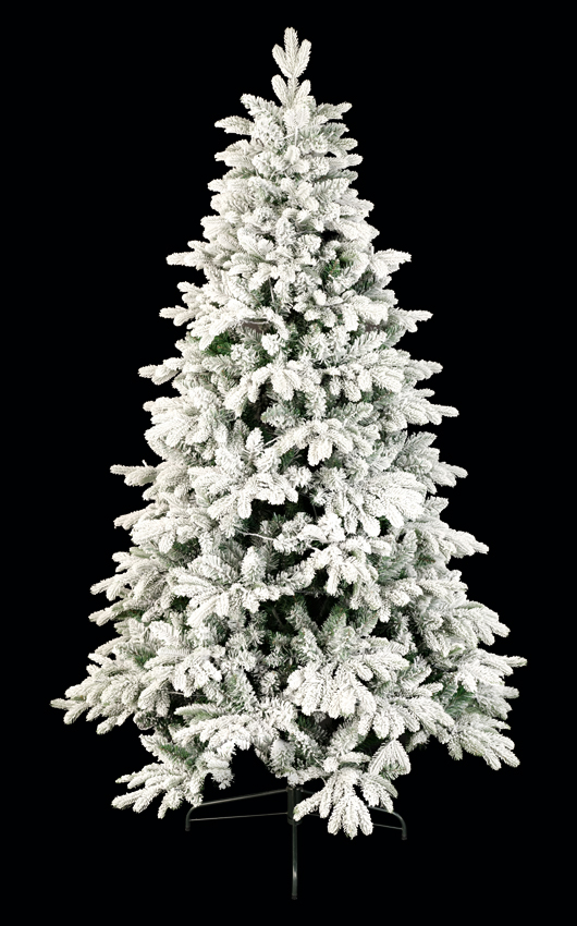 BG Snowy christmas tree