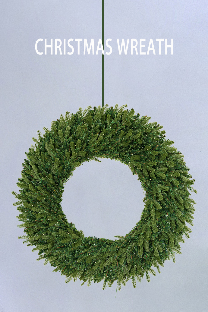 BG big Christmas wreath